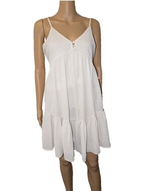 Urban Outfitters Agatha Tiered Babydoll Dress, Size Large